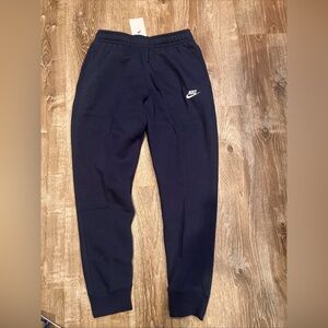*NEW* Men's NIKE Essential Fleece Joggers Pants Navy (BV2671 410), Sz M